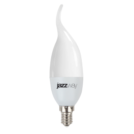 Лампа светодиодная PLED-SP CA37  7w 4000K E14 530Lm 230/50 Power Jazzway